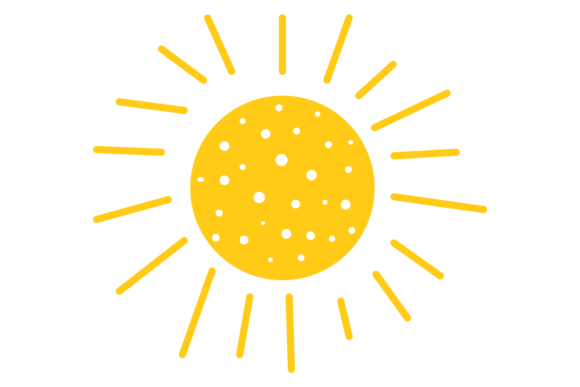 Cute Decorative Sun Graphics & Illustrations