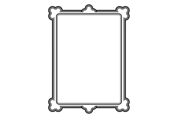 Decorative Frame Graphic for Editorial and Web Use