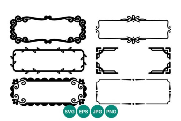 Decorative Frames Vector Set