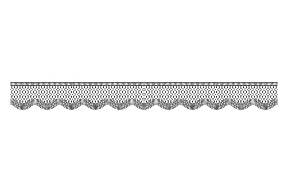 Decorative Lace Border Graphics for Editorial and Web Design