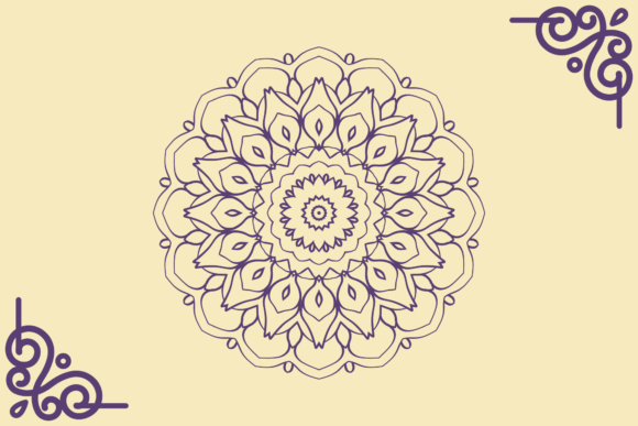 Decorative Mandala Graphic Art: Illustrations & Graphics for Local Branding
