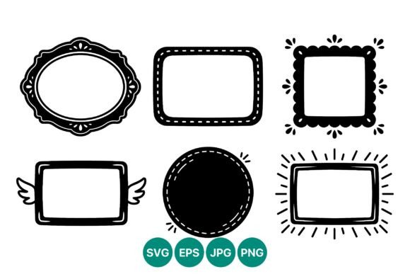 Decorative Picture Frames Vector Graphics