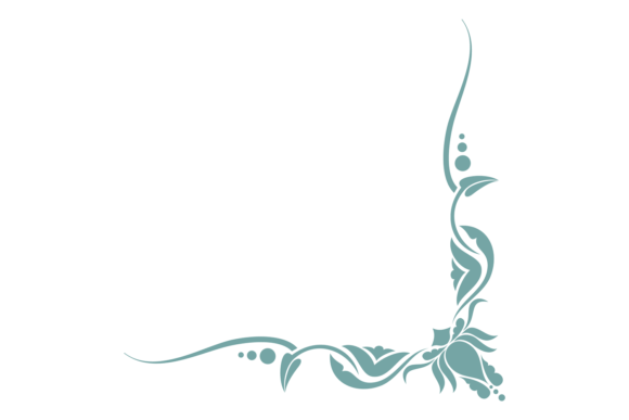 Elegant Ornamental Corner Graphics & Illustrations