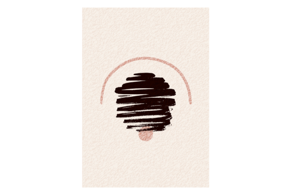 Minimalistic Fine Art Poster. Decorative Graphics & Illustrations