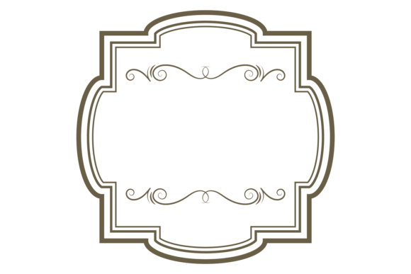 Ornate Decorative Frame Graphics & Illustrations