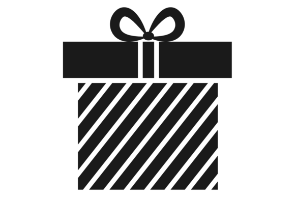 Present Box Icon: Graphics & Illustrations for Holiday Branding