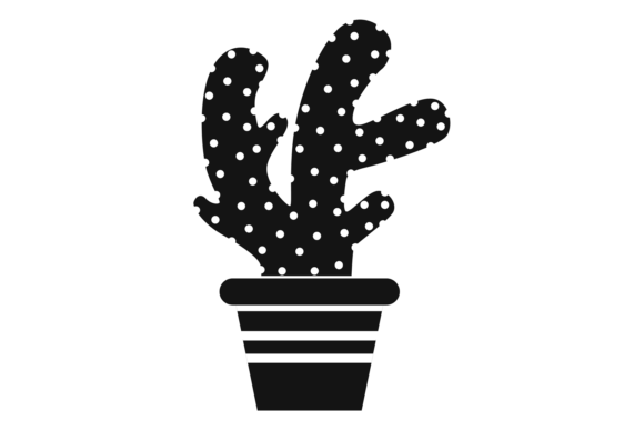 Succulent Black Icon: Graphics & Illustrations for Local Brands