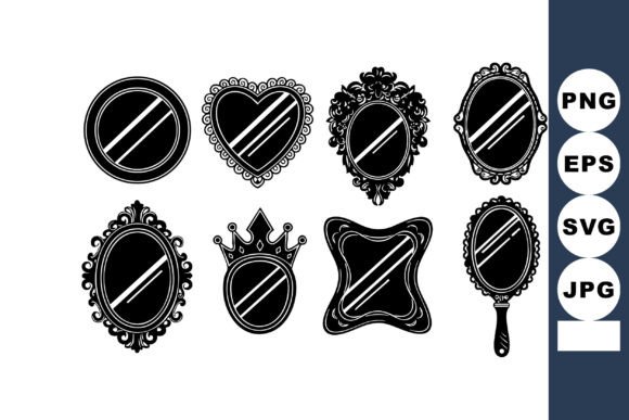 Vintage Mirrors for Modern Branding